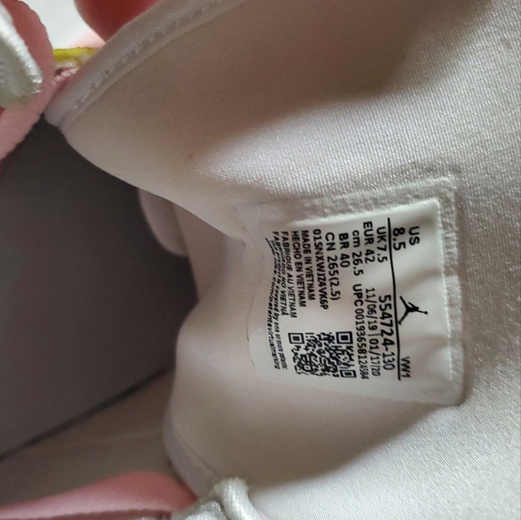 Custom pastel Nike Air Jordan mid 8.5 mens - Picture 8 of 8